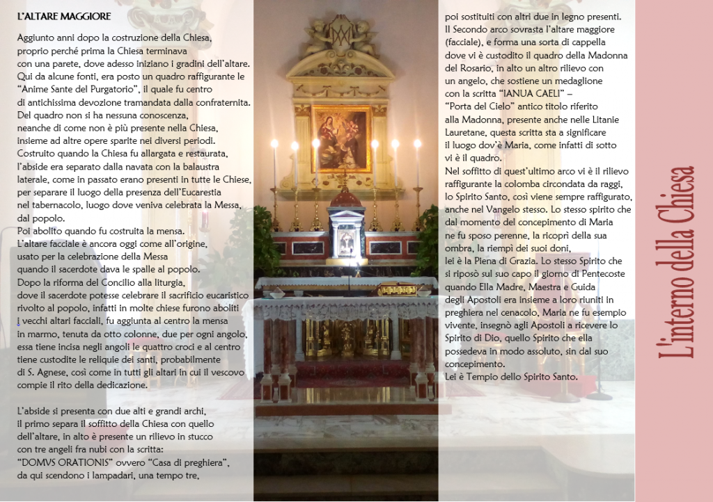1 l'interno della chiesa